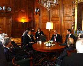 Reunión Presidentes de Chile y Alemania