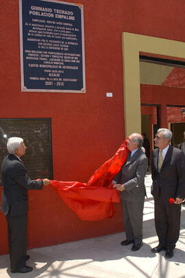 Inauguración gimnasio techado de Antofagasta