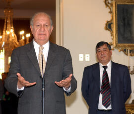 Presidente Lagos se reune con delegación CIOSL-RSAP
