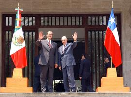 Reunión Presidentes de Chile y Mexico