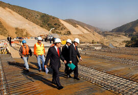Visita a obras del viaducto Marga-Marga