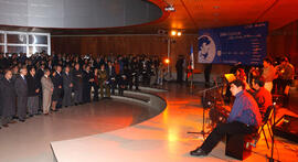 Inauguración de Salas Culturales Pablo Neruda