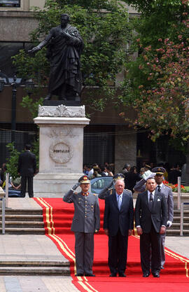 Inicio de Visita de Estado del Rey de Marruecos