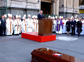 Funeral de Monseñor Juan Francisco Fresno