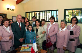 Visita Jardín Infantil e Inauguración Oficinas Registro Civil - Chanco
