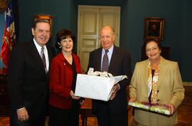 Reunión Presidente Ricardo Lagos con Representantes de La Iglesia de Jesucristo de los Santos de ...