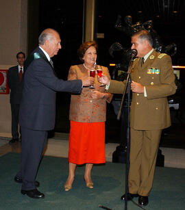 Homenaje de Carabineros de Chile al Presidente de la República