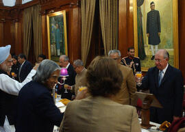 Cena de Estado, India