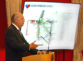 Anuncio Nuevas Obras de Extensión del Metro de Santiago