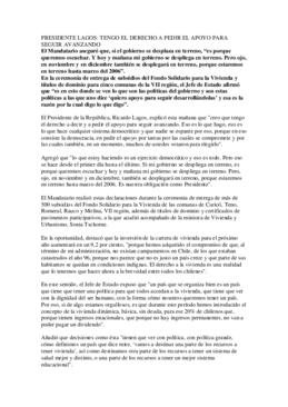 Entrega de subsidios del fondo solidario de vivienda Curicó