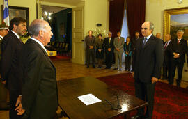 Juramento Nuevo Ministro Secretario General de la Presidencia y Consejo de Gabinete