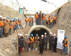 Visita a Obras de Construcción de Colector SAB