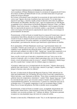 Inaugura sucursal banca a distancia del BancoEstado - Lota