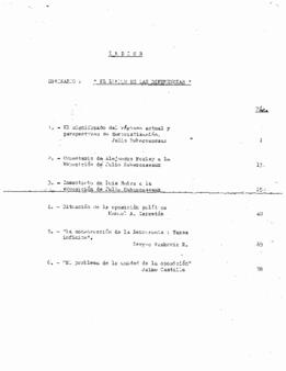 El Límite de las Diferencias. Documento de Trabajo Seminario