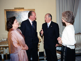 Recepción ofrecida en honor de los Reyes de España