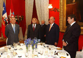 Almuerzo en Honor del Presidente de Croacia y Firma de Acuerdos