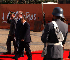 Primer Mandatario Ricardo Lagos Recibe al Presidente de Argelia