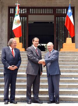 Reunión Presidentes de Chile y Mexico