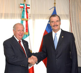 Reunión con Presidente Vicente Fox