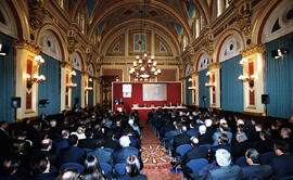 Reunión con empresarios en Londres