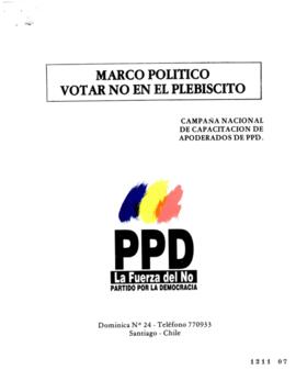 Marco Político Votar No en Plebiscito