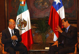 Reunión Presidentes de Chile y Mexico