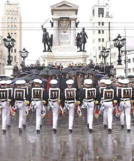 Ceremonia en Honor a las Glorias Navales