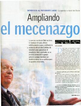 Ampliando el mecenazgo. Entrevista