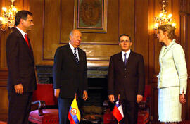 Reunión y Conferencia de Prensa Presidentes de Chile y Colombia