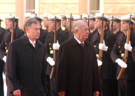 Reunión Presidentes de Chile y Alemania