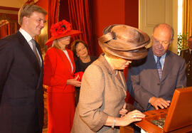 Visita de la Reina Beatrix de los Países Bajos, Audiencia