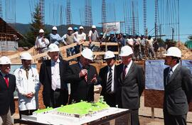Visita Obras Hospital Puerto Cisnes y Encuentro con la Comunidad