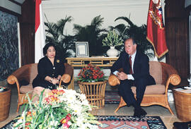 Reunión con la Presidente y Vicepresidenta de Indonesia