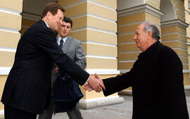 Encuentro con el Gobernador de San Petersburgo