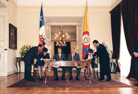 Firma Memorándum de Entendimiento entre Chile y Colombia