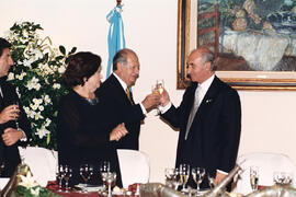 Cena ofrecida por Presidente de Argentina