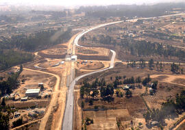 Recorrido por autopista en construcción entre Algarrobo y Cartagena