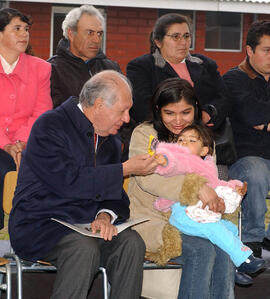 Inauguración Conjunto Habitacional Santa Amalia Uno