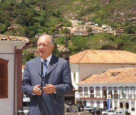 Punto de Prensa-Ouro Preto, Brasil