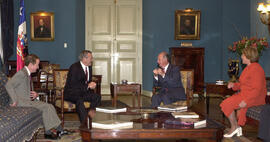 Reunión con Secretario de Defensa de los Estados Unidos, Donald Rumsfeld