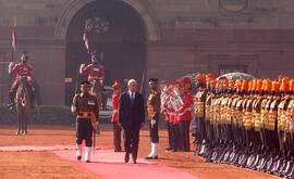 Ceremonia Oficial de Bienvenida a República de la India