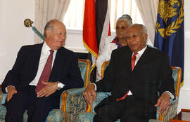 Reunión con Presidente de Trinidad y Tobago