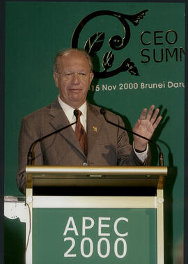 Gira Presidencial a Brunei 2000. Apec-CEO Summit 2000 7