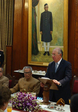 Cena de Estado, India