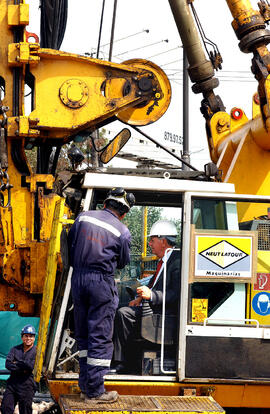 Inicio de trabajos Metro estación intermodal La Cisterna