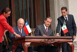 Firma de Acuerdos Chile - Mexico