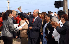 Inauguración Conjunto Habitacional Palafitos