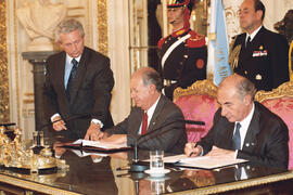 Conferencia de prensa conjunta Presidente Argentino