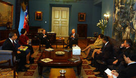 Reunión Presidente Ricardo Lagos con Representantes de La Iglesia de Jesucristo de los Santos de ...