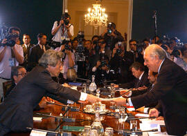 Reunión Ampliada Delegaciones de Chile y Japón